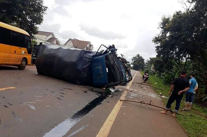 Hiện trường vụ tai nạn