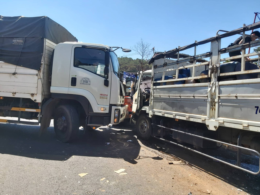 Hiện trường vụ tai nạn