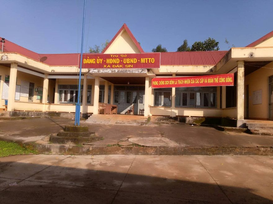 Nơi làm việc của bà Quyên