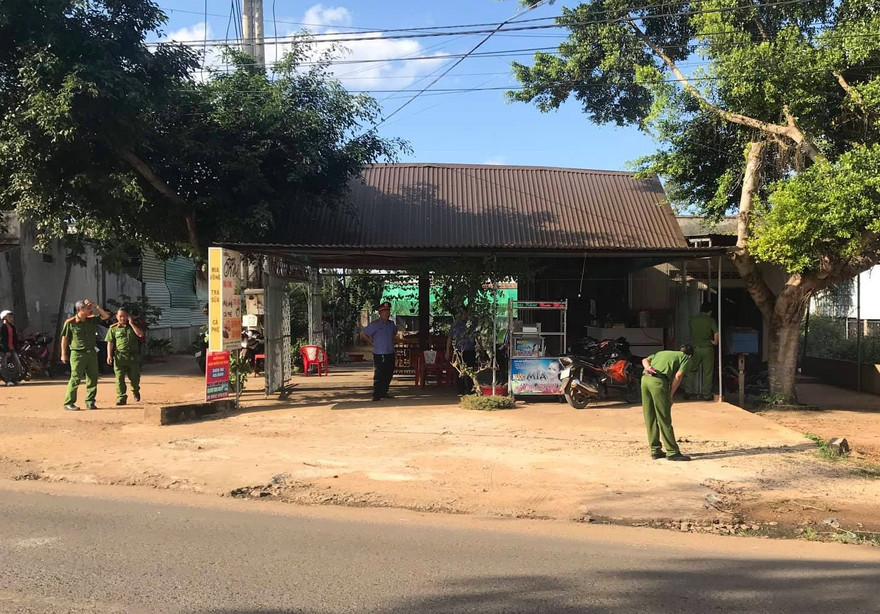 Hiện trường vụ nổ súng