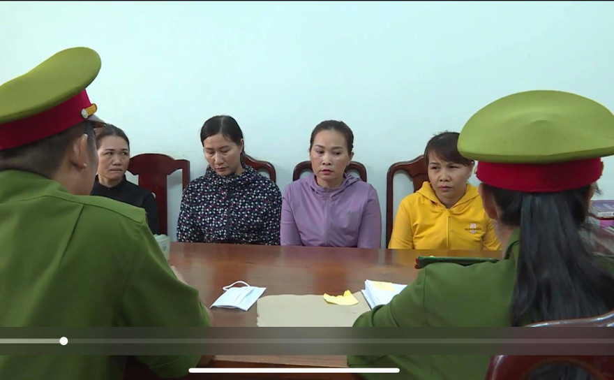 Các đối tượng tại cơ quan điều tra