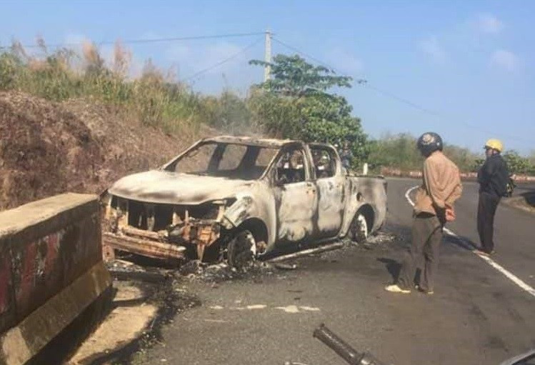 Hiện trường vụ cháy