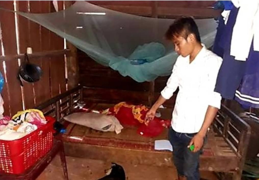 Hiện trường nơi Thảo thực hiện hành vi đồi bại