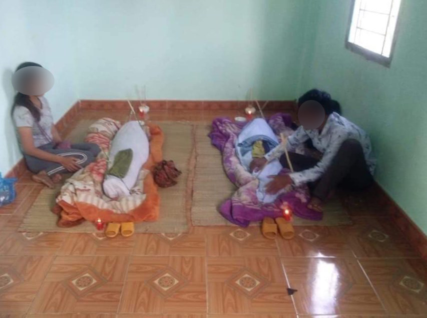 Gia đình đang chuẩn bị lo hậu sự cho 2 em nhỏ xấu số