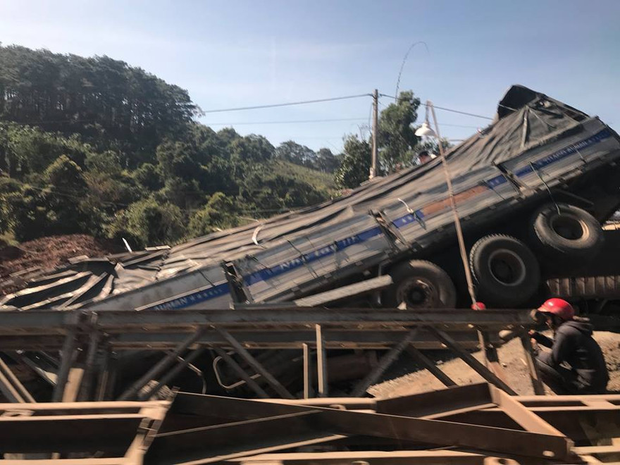 Hiện trường vụ tai nạn