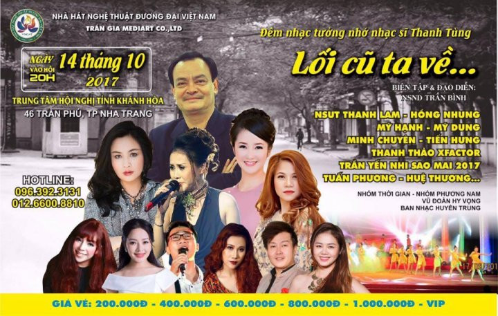 Đêm nhạc tri ân cố nhạc sĩ Thanh Tùng - “Lối cũ ta về”