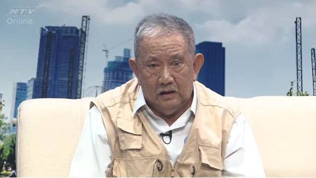 Nghệ sĩ Mạc can trong chương trình Gương hai chiều.