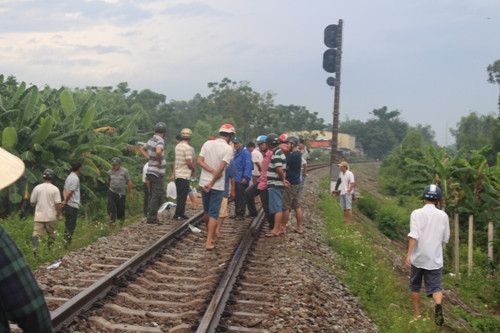 Hiện trường nơi xảy ra vụ việc.