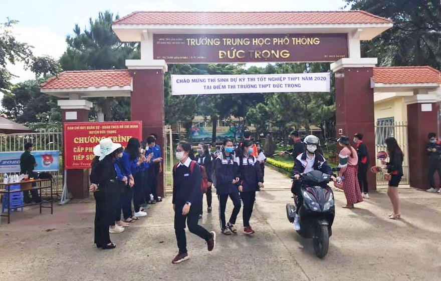 Trường THPT Đức Trọng. Ảnh TL