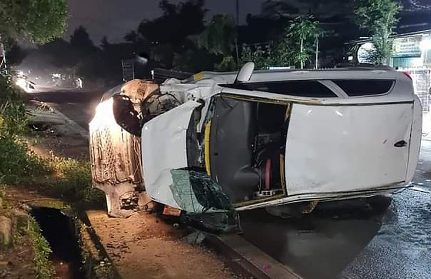 Hiện trường vụ tai nạn