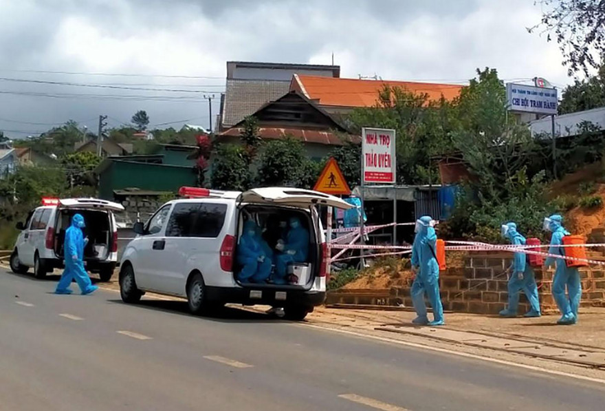 Ổ dịch nằm trên địa bàn xã Trạm Hành