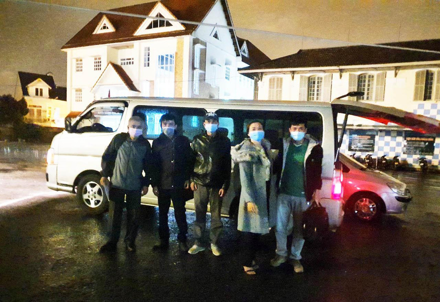 Đội phản ứng nhanh của CDC Lâm Đồng lên đường làm nhiệm vụ tai huyện Bảo Lâm 