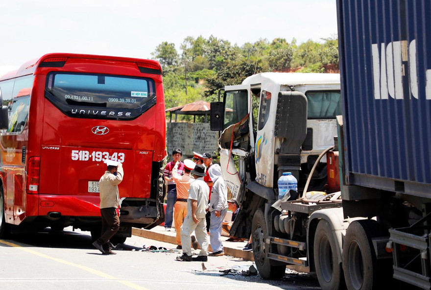 Hiện trường vụ tai nạn