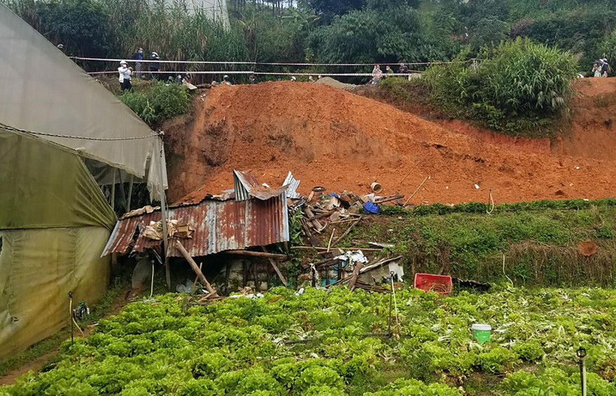 Hiện trường vụ tai nạn