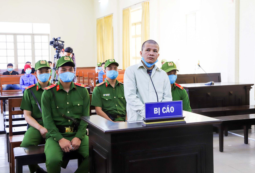 Bị cáo Vũ Tiến Chi tại tòa