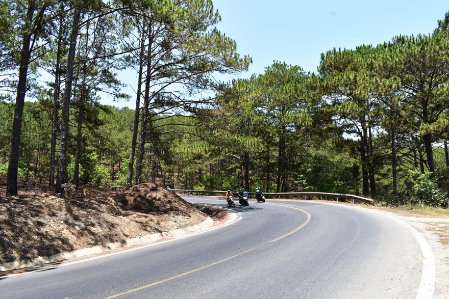 Một đoạn đèo Prenn