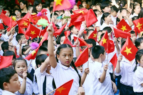 Sáng 5/9, hơn 22 triệu học sinh cả nước hân hoan đón ngày khai giảng