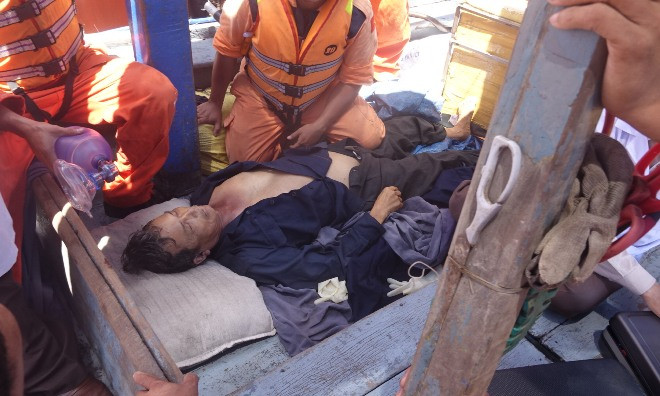 Hai tàu va chạm trên biển, một ngư dân tử vong