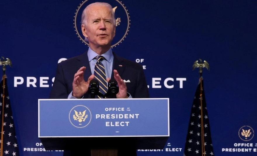Tổng thống đắc cử Mỹ Joe Biden. (Ảnh: Reuters)