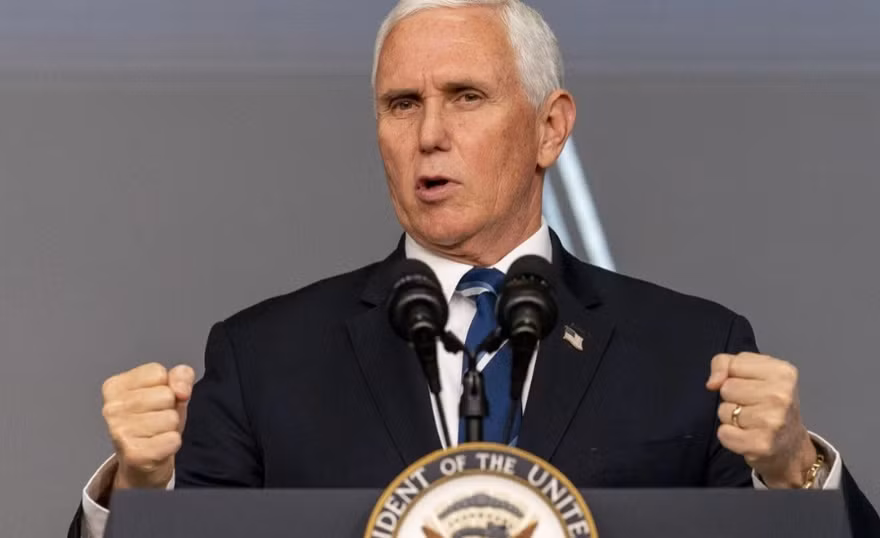 Phó Tổng thống Mỹ Mike Pence. (Ảnh: AP)