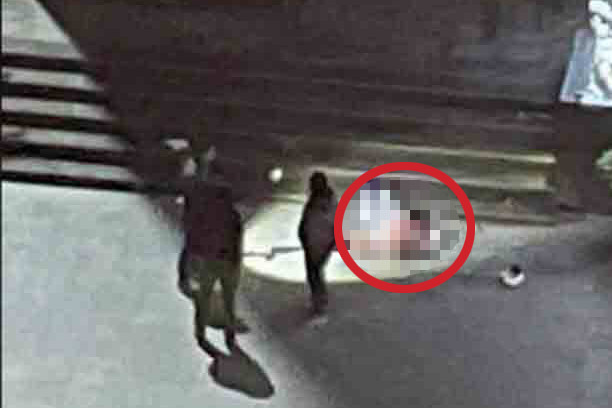 Hiện trường vụ việc.