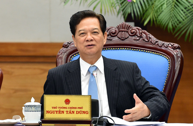 Thủ tướng Nguyễn Tấn Dũng. Ảnh: VGP/Nhật Bắc