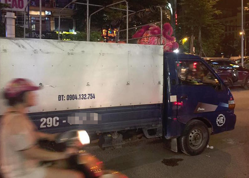 Hiện trường vụ việc.