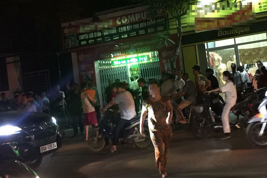 Hình ảnh được cho là tại nơi xảy ra sự việc. Ảnh: Facebook.