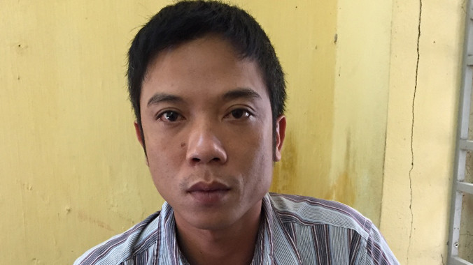 Đối tượng tại cơ quan điều tra.