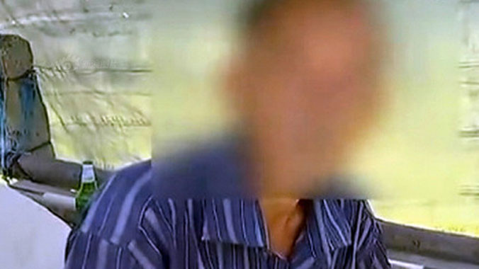 Nạn nhân bị tấn công tình dục. Ảnh: CCTV.