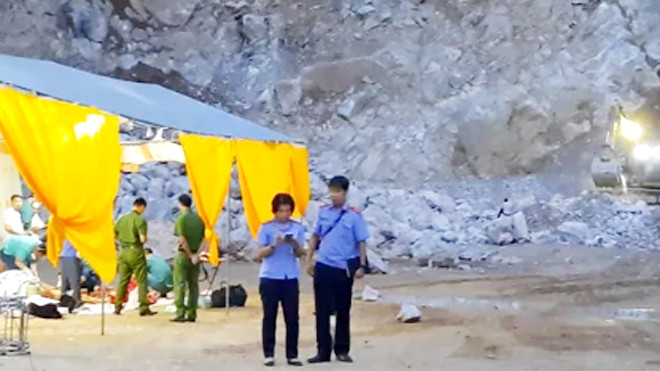 Khu vực xảy ra vụ việc - Ảnh: Báo Điện Biên