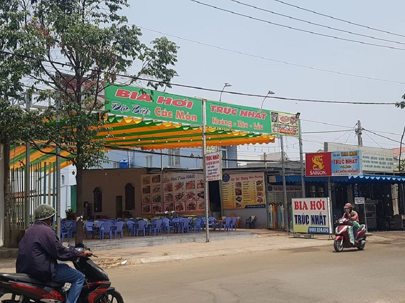 Quán nhậu nơi xảy ra sự việc