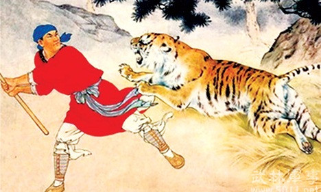 Tranh Võ Tòng đả hổ.