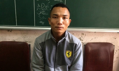 Nghi phạm Kha Văn Thìn. Ảnh: Hải Bình.