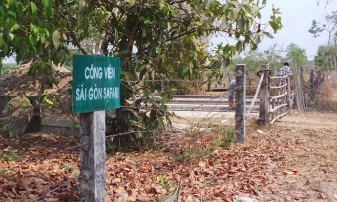 Dự án Thảo Cầm Viên mới ở Củ Chi vướng nhiều khiếu nại xung quanh việc giải phóng mặt bằng. Ảnh: H.P.