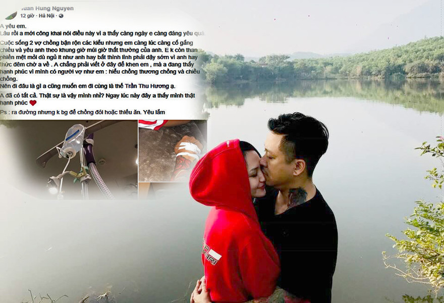 Tuấn Hưng nhập viện, nói yêu vợ khiến fans xúc động