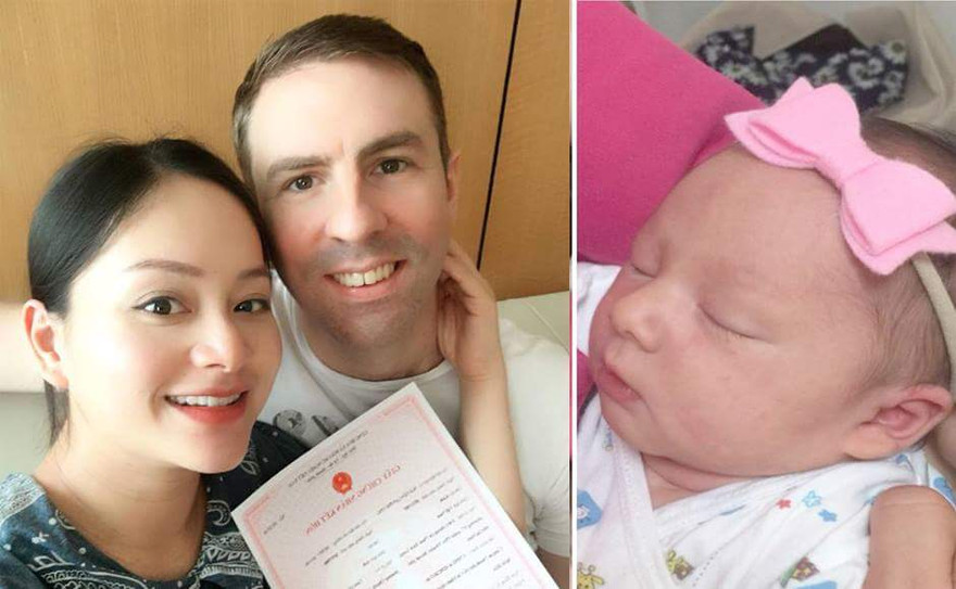 Lan Phương khoe ảnh 'công chúa' lai Tây mới sinh 