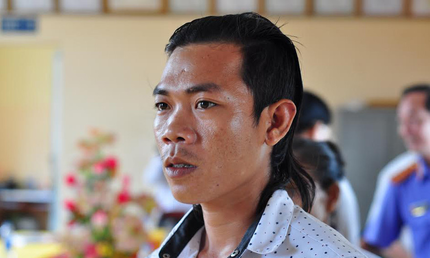 Ông Đại tại buổi xin lỗi do Viện KSND tỉnh Đồng Nai tổ chức.