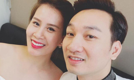 Thành Trung và bạn gái Ngọc Hương. Ảnh: FBNV. 