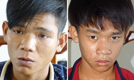 Lê Nguyễn Ánh Hùng (trái) và Phạm Thanh Liêm.