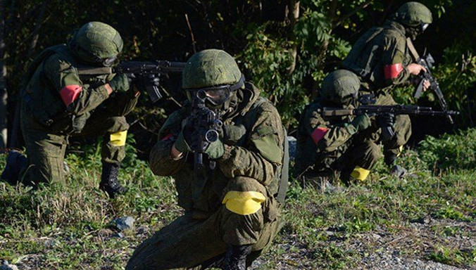 Các đặc nhiệm tinh nhuệ Spetsnaz của Nga. Ảnh Sputnik News.