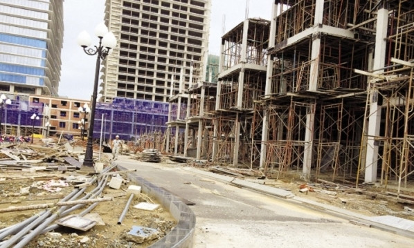 Hạ tầng bên trong khu nhà phố hạng sang đã được chủ đầu tư mở bán.