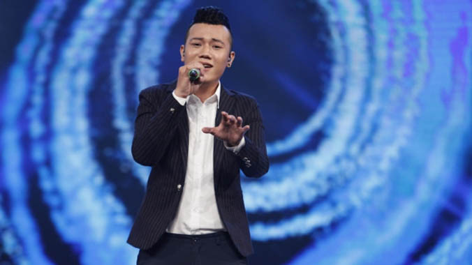 Bá Duy là thí sinh gây chú ý ngay từ vòng loại.