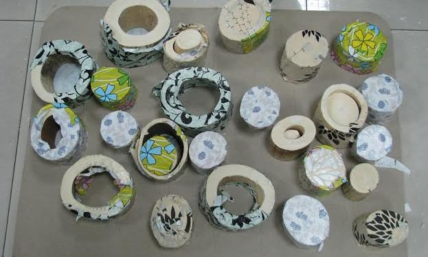 Số ngà voi bị thu giữ.