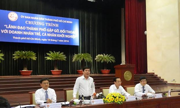 Chủ tịch UBND TPHCM đối thoại với thanh niên khởi nghiệp