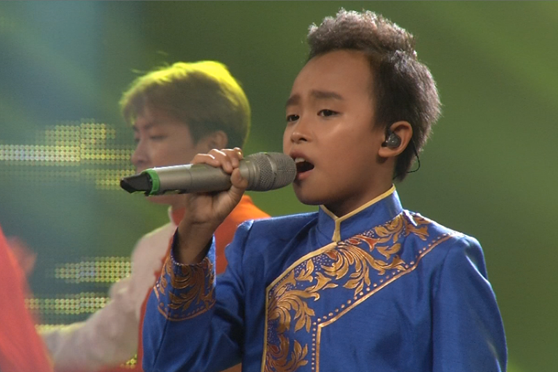 Hồ Văn Cường tại Gala 6 chương trình Thần tượng âm nhạc nhí.