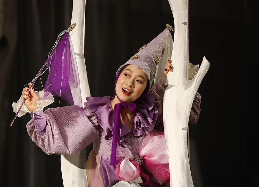 Diễn viên Thu Nga gây bất ngờ trong "Bầy chim thiên nga"