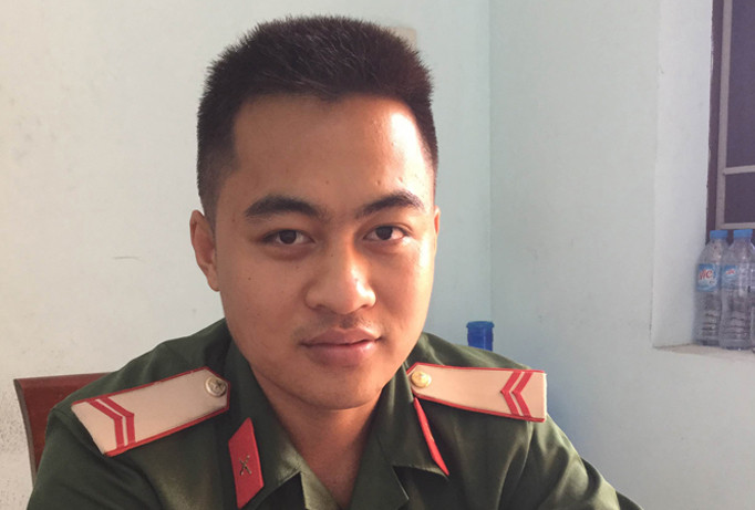 Chiến sỹ cứu người được tuyên dương “Thanh niên tiên tiến làm theo lời Bác”