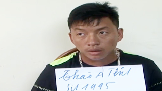 Thào A Tếnh tại cơ quan điều tra