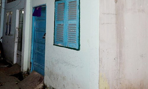 Căn nhà xảy ra vụ việc